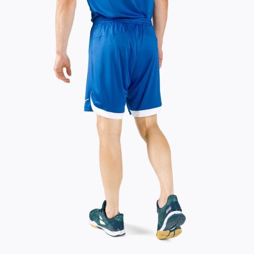 Spodenki treningowe męskie Mizuno Premium Handball niebieskie X2FB9A0222