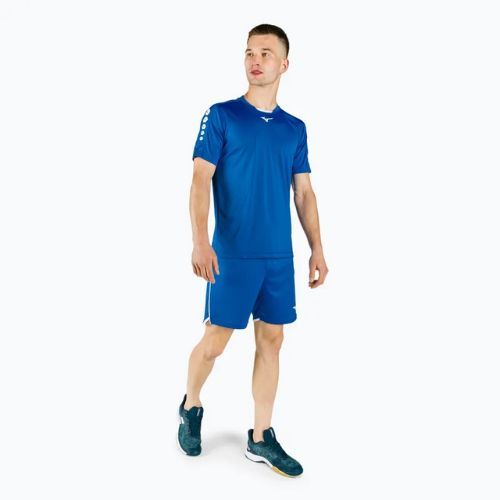 Koszulka treningowa męska Mizuno Soukyu niebieska X2EA750022
