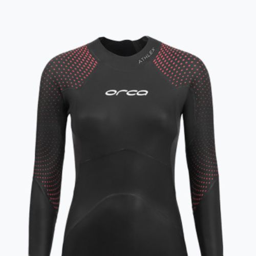 Pianka triathlonowa damska Orca Athlex Float 4,5 mm red buoyancy
