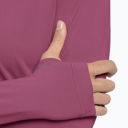 Longsleeve trekkingowy damski Jack Wolfskin Tasman violet quartz