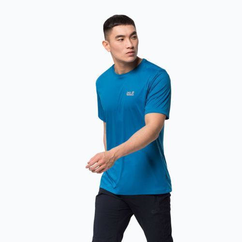 Koszulka trekkingowa męska Jack Wolfskin Tech blue pacific