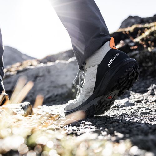 Buty tuystyczne  męskie Salomon Outpulse Mid GTX wrought iron/black