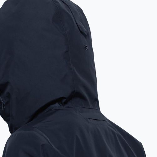 Płaszcz przeciwdeszczowy damski Jack Wolfskin Cape York Paradise night blue