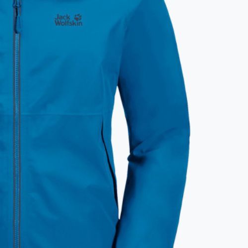 Kurtka przeciwdeszczowa męska Jack Wolfskin Evandale blue pacific