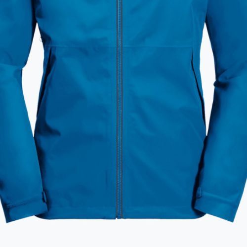 Kurtka przeciwdeszczowa męska Jack Wolfskin Evandale blue pacific