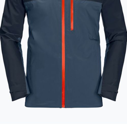 Kurtka przeciwdeszczowa męska Jack Wolfskin Go Hike thunder blue