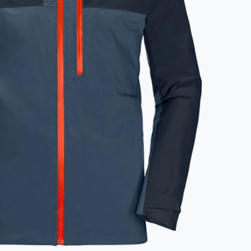 Kurtka przeciwdeszczowa męska Jack Wolfskin Go Hike thunder blue