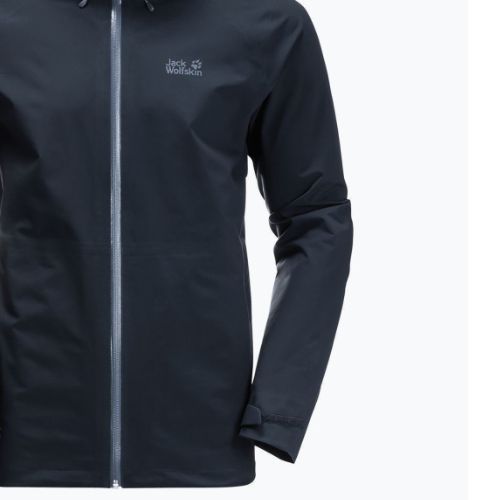 Kurtka przeciwdeszczowa męska Jack Wolfskin Highest Peak night blue