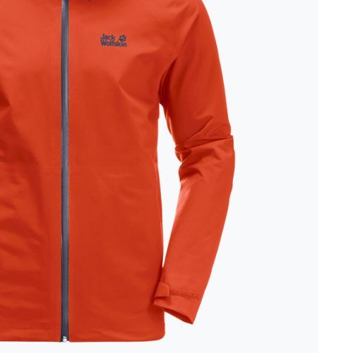 Kurtka przeciwdeszczowa męska Jack Wolfskin Highest Peak wild brier