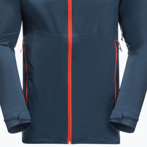 Kurtka przeciwdeszczowa męska Jack Wolfskin Highest Peak 2.5L thunder blue