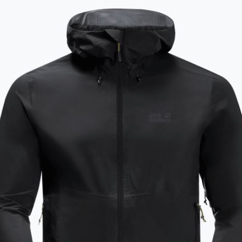 Kurtka przeciwdeszczowa męska Jack Wolfskin Highest Peak 2.5L black