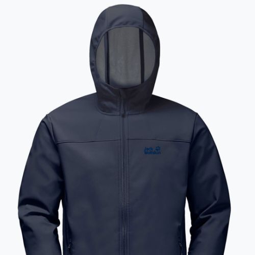 Kurtka softshell męska Jack Wolfskin Northern Point night blue