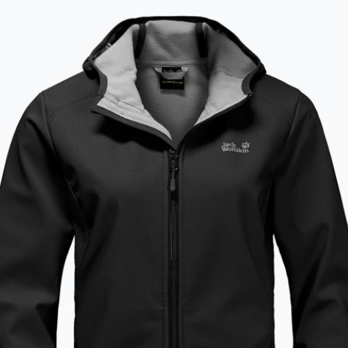 Kurtka softshell damska Jack Wolfskin Northern Pointomen black