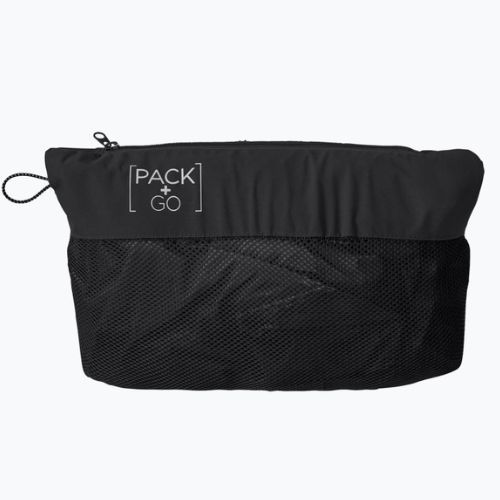 Kurtka przeciwdeszczowa męska Jack Wolfskin Pack & Go Shell black