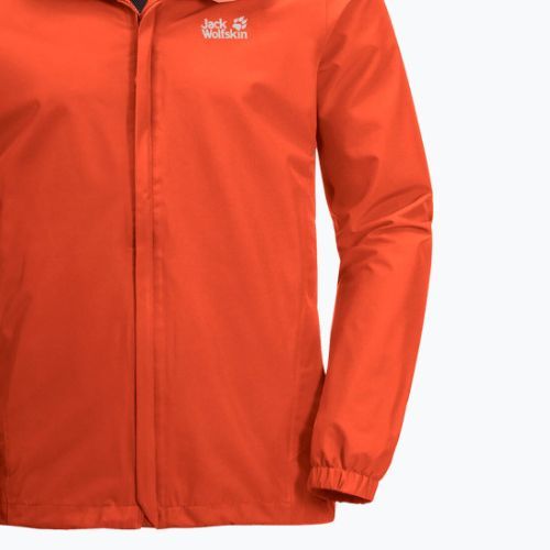 Kurtka przeciwdeszczowa męska Jack Wolfskin Stormy Point wild brier
