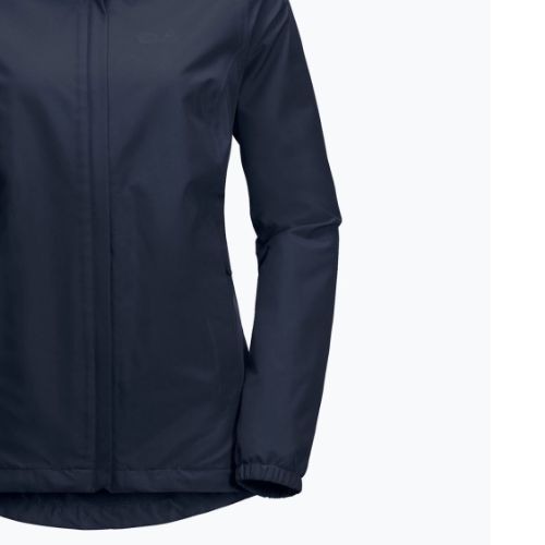 Kurtka przeciwdeszczowa damska Jack Wolfskin Stormy Point midnight blue