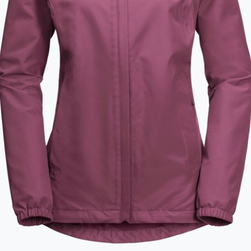 Kurtka przeciwdeszczowa damska Jack Wolfskin Stormy Point violet quartz