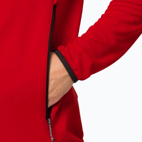 Bluza trekkingowa męska Jack Wolfskin Dna Fleece adrenaline red
