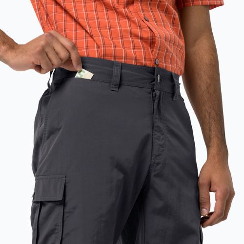 Spodenki trekkingowe męskie Jack Wolfskin Canyon Cargo asphalt