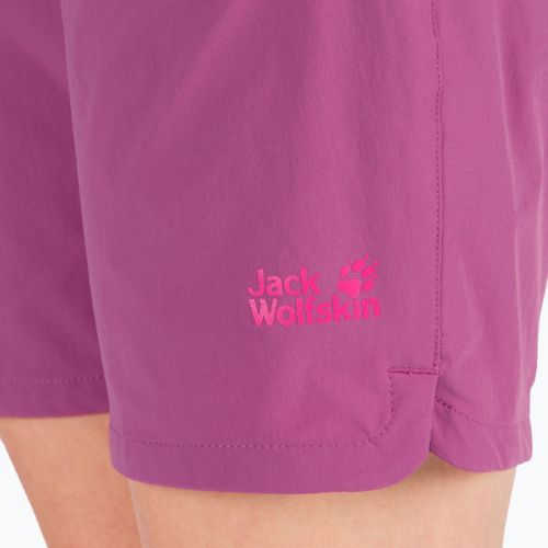 Spodenki trekkingowe damskie Jack Wolfskin Hilltop Trail violet quartz