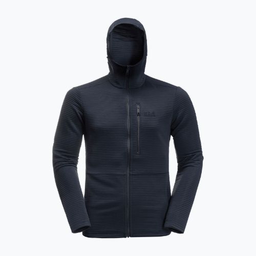 Bluza trekkingowa męska Jack Wolfskin Modesto Hooded 2022 night blue