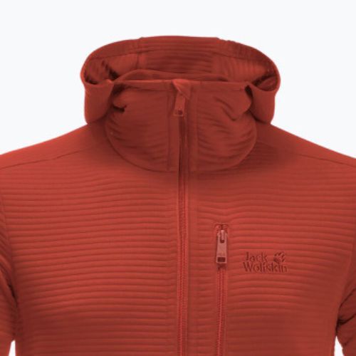 Bluza trekkingowa męska Jack Wolfskin Modesto Hooded mexican pepper