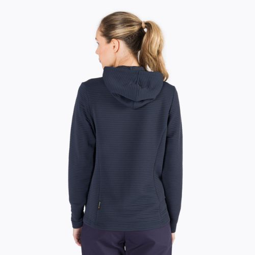 Bluza trekkingowa damska Jack Wolfskin Modesto Hooded night blue