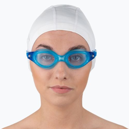 Okulary do pływania dziecięce AQUA-SPEED Pacific Jr niebieskie
