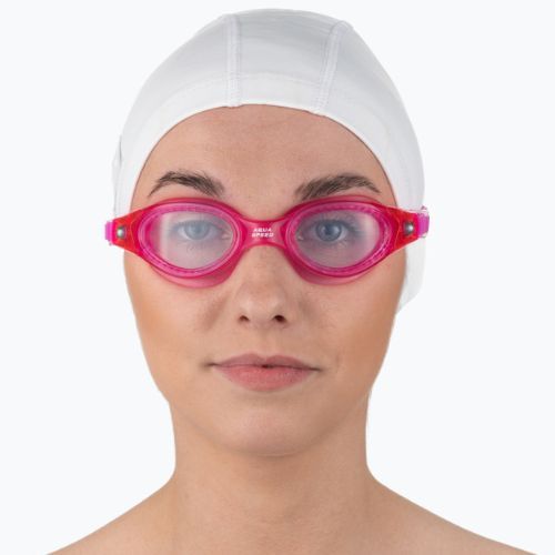 Okulary do pływania dziecięce AQUA-SPEED Pacific Jr różowe