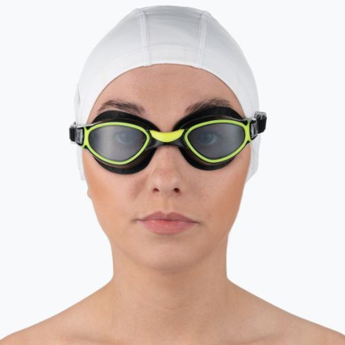 Okulary do pływania AQUA-SPEED Calypso zielone/czarne