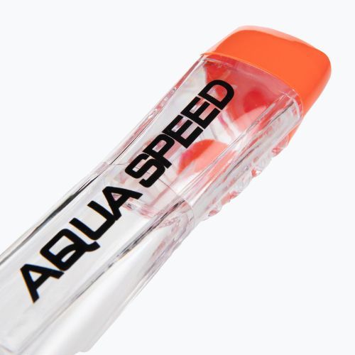 Maska pełnotwarzowa do snorkelingu damska AQUA-SPEED Spectra 2.0 biała/różowa