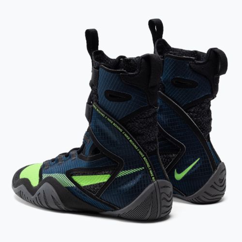 Buty bokserskie Nike Hyperko 2 black/metalic cool grey/blue