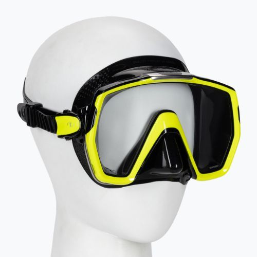 Maska do nurkowania TUSA Freedom HD yellow/black