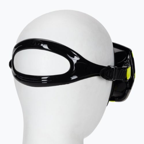 Maska do nurkowania TUSA Freedom HD żółta/czarna