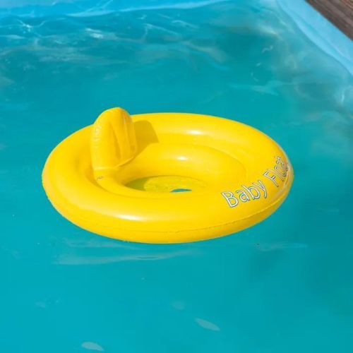 Koło do pływania dla niemowląt AQUASTIC ASR-070Y żółte