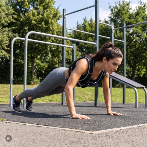 Kamizelka treningowa z obciążeniem XTREXO WV-05 5 kg czarna