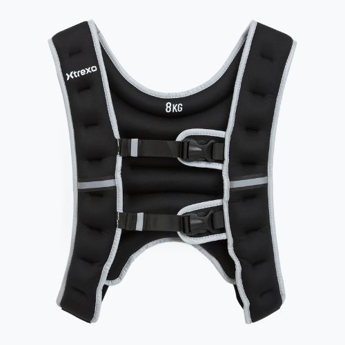 Kamizelka treningowa z obciążeniem XTREXO WV-08 8 kg czarna