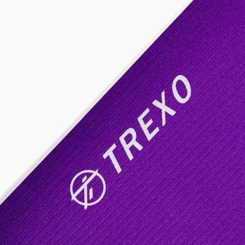 Mata do jogi TREXO PVC 6 mm fioletowa