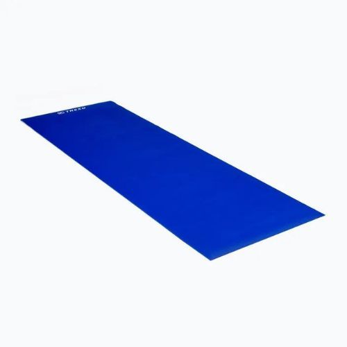 Mata do jogi TREXO PVC 6 mm niebieska