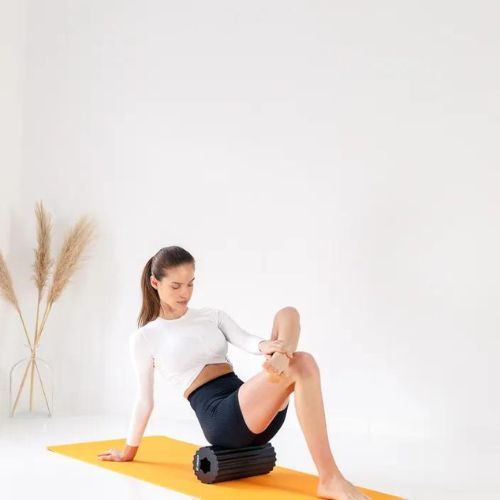 Wałek do masażu XTREXO EPP czarny