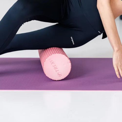 Wałek do masażu XTREXO EVA MR-EV03C różowy