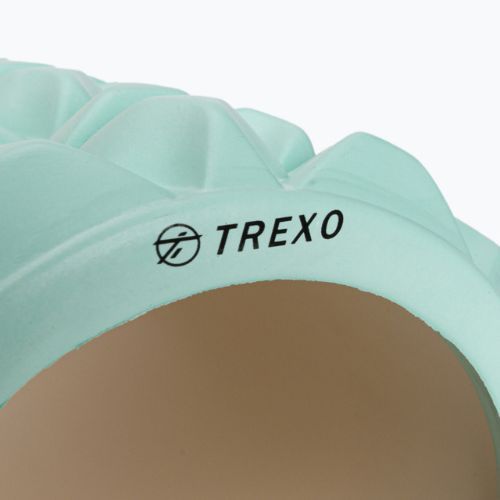 Wałek do masażu TREXO EVA PVC zielony