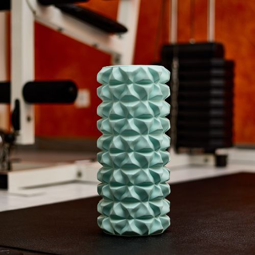 Roller do masażu XTREXO z wypustkami zielony