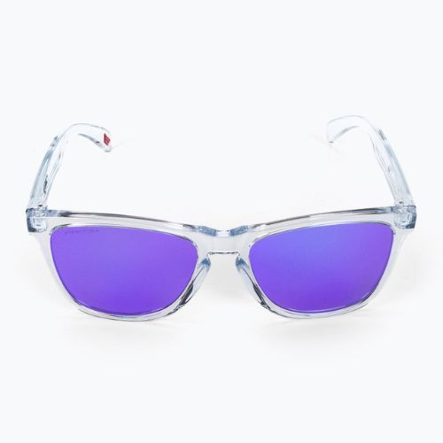 Okulary przeciwsłoneczne Oakley Frogskins polished clear/prizm violet