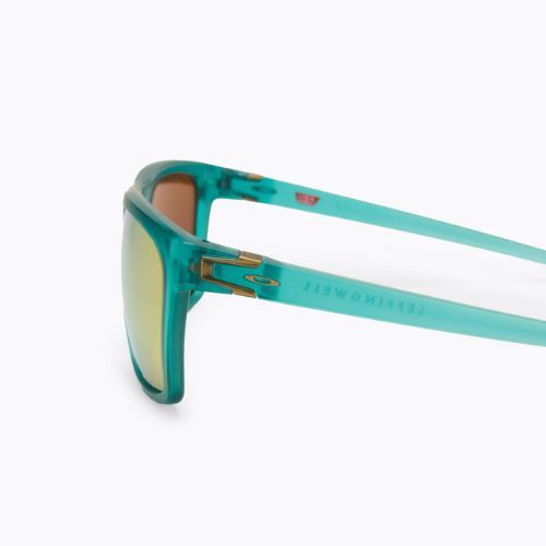 Okulary przeciwsłoneczne Oakley Leffingwell matte artic surf/prizm 24k polarized