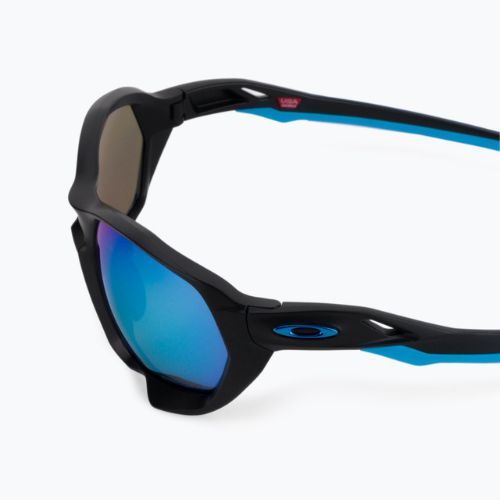 Okulary przeciwsłoneczne Oakley Plazma matte black/prizm sapphire polar