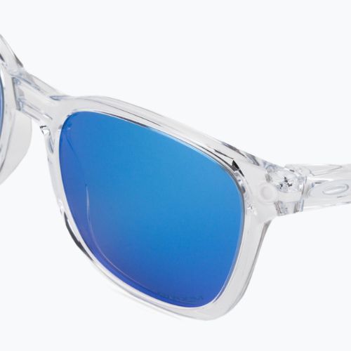Okulary przeciwsłoneczne Oakley Ojector polished clear/prizm sapphire