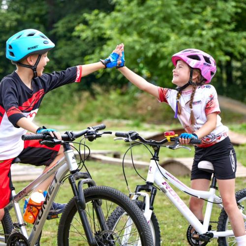 Rower dziecięcy Romet Jolene 20 Kid 2 biały/fioletowy/różowy
