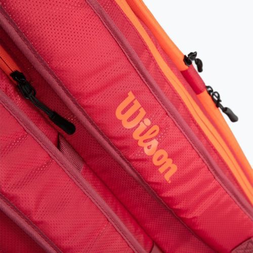 Torba tenisowa Wilson Tour 12 Pack maroon