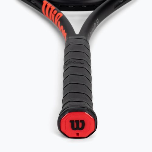 Rakieta tenisowa Wilson Burn 100Ls V4.0 black/grey/orange